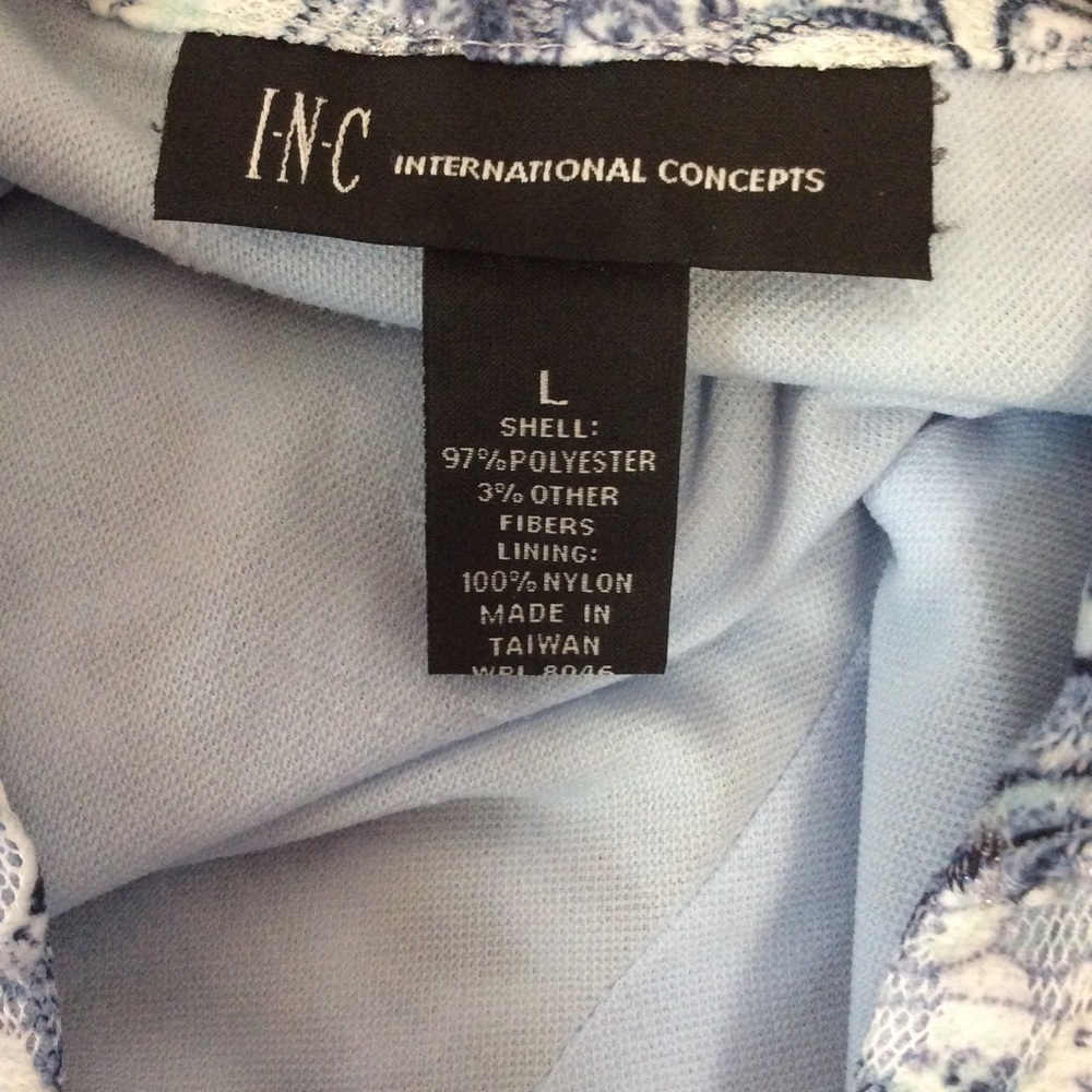 INC Collared Button Top - Picture 5 of 8